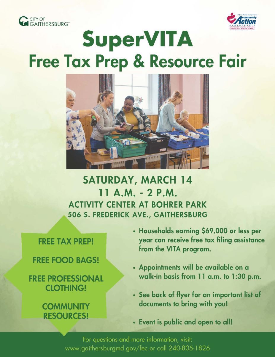 Super VITA Day flyer English